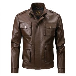 The Mahogany Sentinel Field Jacket